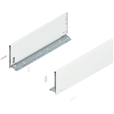 BLUM 770C5002S Bok szuflady LEGRABOX, wysokość C (177 mm), dł.=500 mm, lewy+prawy, do LEGRABOX pure BIAŁY MAT