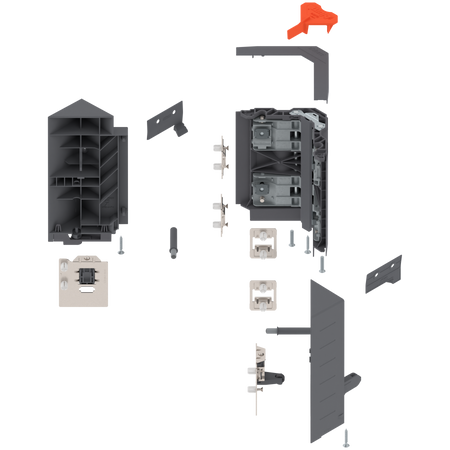 BLUM Z33D00E0A6 SYNCROMOTION Zestaw, wysokość D