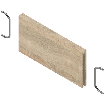 BLUM ZC7Q010SH AMBIA-LINE listwa poprzeczna, do LEGRABOX/MERIVOBOX do szuflady standardowej (ZC7SXXXRH1), w opcji drewnopodobnej DĄB BARDOLINO