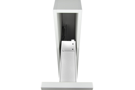 SMARTT KOSZ CARGO DO SZAFKI 15 CICHY DOMYK PEŁNE DNO WYSUW 2 POZIOMY PROWADNICE BLUM LEWY BIAŁY