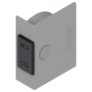 BLUM 23P5020 Włącznik SERVO-DRIVE, SZARY