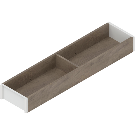 BLUM ZC7S450RH1 AMBIA-LINE  ramki do szuflady standardowej, do LEGRABOX/MERIVOBOX, w opcji drewnopodobnej, dł.=450 mm, szerokość=100 mm DĄB BARDOLINO
