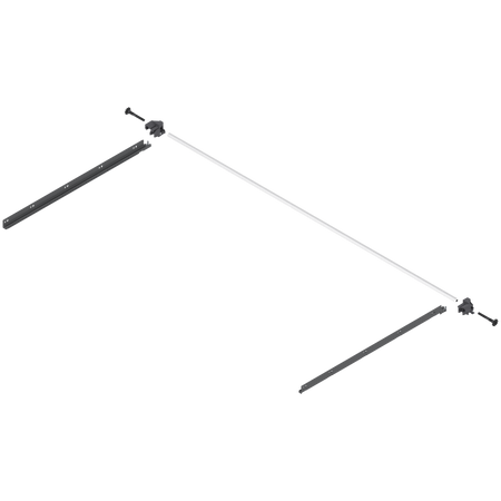 BLUM ZST.550BB TANDEMBOX Stabilizacja boczna (montowany do tyłu), dł.=550 mm, KB=1200 mm, pełen wysuw, szuflady z wysokim frontem