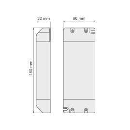 Design Light ZASILACZ LED 100W 12V DC BASIC
