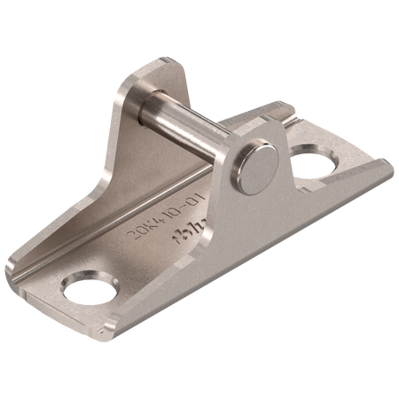 BLUM 20K4101 AVENTOS HK-XS do frontów uchylnych, Mocowanie frontu do frontów drewnianych, na wkręty