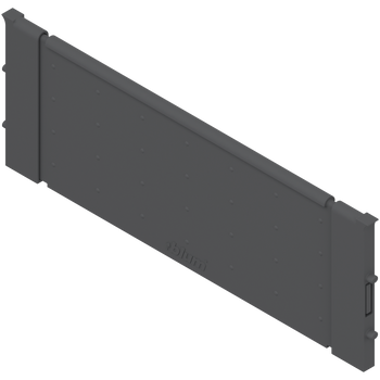 BLUM ZSI.020Q ORGA-LINE listwa poprzeczna, do szuflady standardowej TANDEMBOX/TANDEM, Szerokość=176 mm CIEMNOSZARA