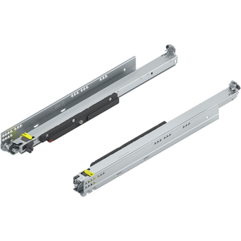 BLUM 766H5500T MOVENTO z TIP-ON, pełny wysuw do szuflady drewnianej, 60 kg, dł.=550 mm, wymaga sprzęgła, lewa+prawa