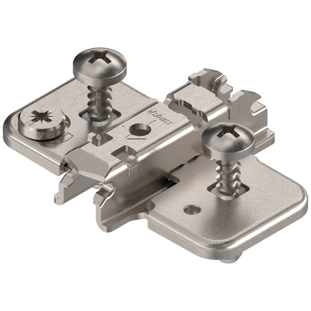 BLUM 174H7130E CLIP prowadnik, krzyżakowy, 3 mm, Stal, z kołkiem rozporowym EXPANDO, RW: mimośród