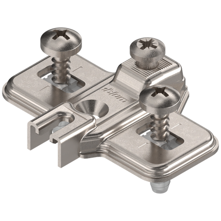 BLUM 194E6100 MODUL prowadnik, krzyżakowy, 0 mm, Stal, z kołkiem rozporowym EXPANDO, RW: otwór podłużny