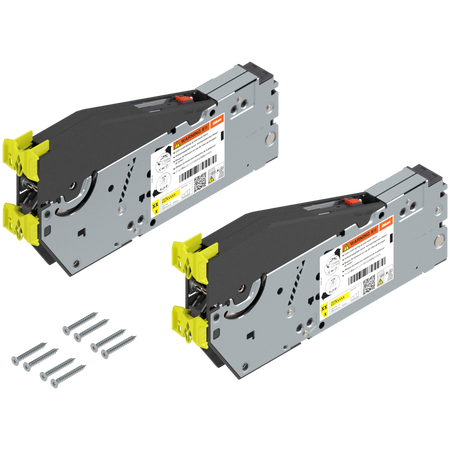 BLUM 22S2500 AVENTOS HS top do frontów nachodzących, siłownik (zestaw), na wkręty, odpowiedni do SERVO-DRIVE