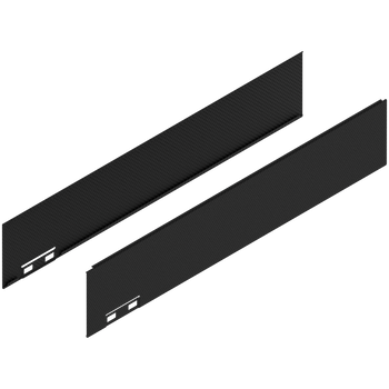 BLUM 770M350ASGCZ LEGRABOX Element dekoracyjny, wysokość M (90.5 mm), dł.=350 mm, prawy+lewy CZARNY CARBON/CARBON LOOK