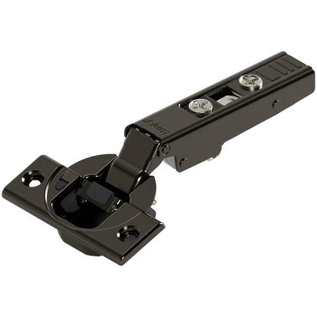 BLUM 71B3550 CLIP top BLUMOTION, zawias standard. 110°, Drzwi nakładane, puszka: na wkręty, CZARNY ONYKS