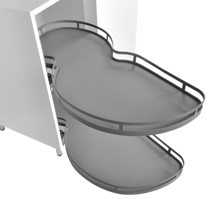 SMARTT KOSZ CORNER CARGO NERKA 900 DO SZAFKI NAROŻNEJ LEWY ANTRACYT