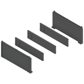 BLUM ZC7B0200S AMBIA-LINE zestaw na butelki, do LEGRABOX/MERIVOBOX ANTRACYT MAT