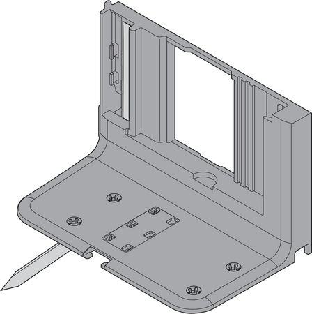 BLUM Z10D0311 uchwyt napędu SERVO-DRIVE dla 1 jednostki napędowej, z przewodem (występ przewodu 800 mm)