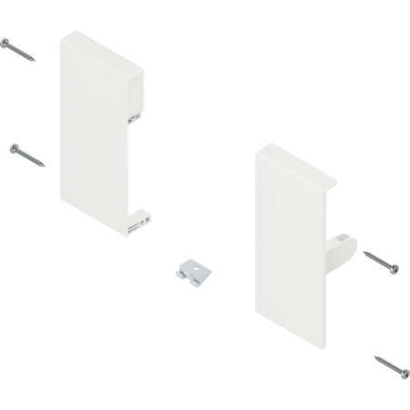 BLUM ZIF.71K0 Mocowanie frontu TANDEMBOX , wys. K, do szuflady wewnętrznej, lewe+prawe, do TANDEMBOX antaro BIAŁY