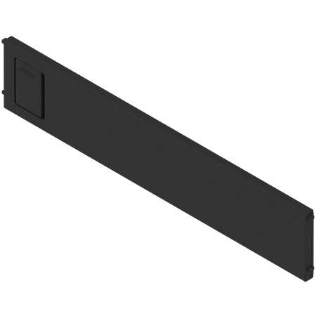 BLUM ZC7Q0U0SS AMBIA-LINE listwa poprzeczna, do LEGRABOX/MERIVOBOX do szuflady standardowej CZARNY MAT