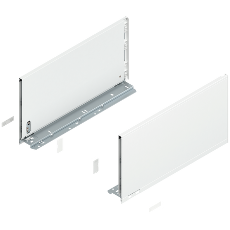 BLUM 770F4502S Bok szuflady LEGRABOX, wysokość F (241 mm), dł.=450 mm, lewy+prawy, do LEGRABOX pure BIAŁY MAT