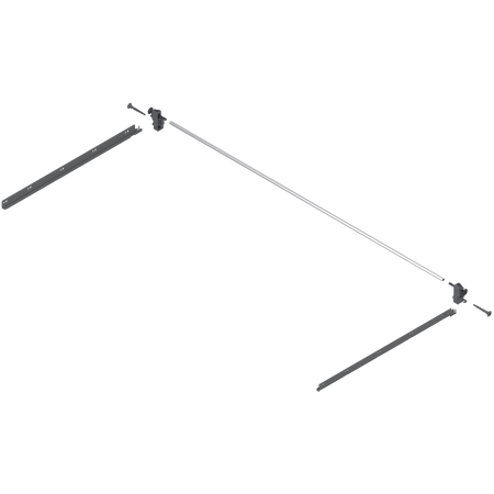 BLUM ZST.550BA TANDEMBOX Stabilizacja boczna (montowany do góry), dł.=550 mm, KB=1200 mm, pełen wysuw, Szuflada standardowa/Szuflada z wysokim frontem