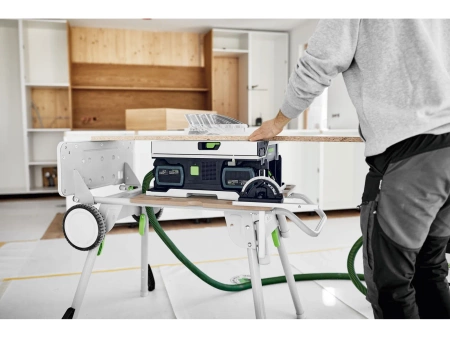 FESTOOL Akumulatorowa stołowa pilarka tarczowa CSC SYS 50 EB-Basic-Set 577371