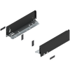 BLUM 770M3002S Bok szuflady LEGRABOX, wysokość M (90.5 mm), dł.=300 mm, lewy/prawy, do LEGRABOX pure CZARNY MAT