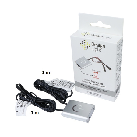 Design Light Wyłącznik oświetlenia LED DOOR do szaf