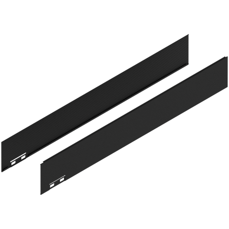 BLUM 770M600ASGCZ LEGRABOX Element dekoracyjny, wysokość M (90.5 mm), dł.=600 mm, prawy+lewy CZARNY CARBON/CARBON LOOK