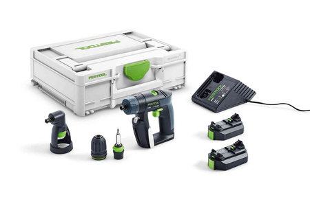 FESTOOL Akumulatorowa wiertarko-wkrętarka CXS 2,6-Set 576093
