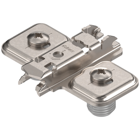 BLUM 174L6100.05 CLIP prowadnik, krzyżakowy, 0 mm, Stal, wciskany, RW: otwór podłużny