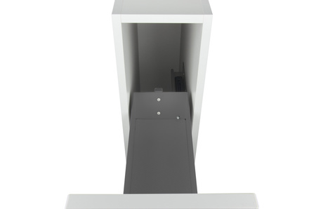 SMARTT KOSZ CARGO DO SZAFKI 20 CICHY DOMYK PEŁNE DNO WYSUW 2 POZIOMY PROWADNICE BLUM PRAWY ANTRACYT