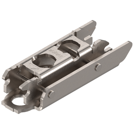 BLUM 175H3130 CLIP prowadnik, prosty, 3 mm, Stal, Wkręty, RW: mimośród