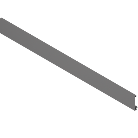 BLUM ZV4.1042M front, do Szuflady wewnętrzne z relingiem poprzecznym, KB=1200 mm, do przycięcia, do MERIVOBOX, ANTRACYT MAT