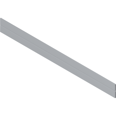 BLUM Z40L1077A ORGA-LINE listwa poprzeczna do przycięcia, do szuflady z wysokim frontem TANDEMBOX, aluminium SZARY