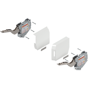 BLUM 20K2B00.06AVENTOS HK-S do małych frontów uchylnych, siłownik (Zestaw), współczynnik mocy=220-500 przy 2 szt. BIAŁY