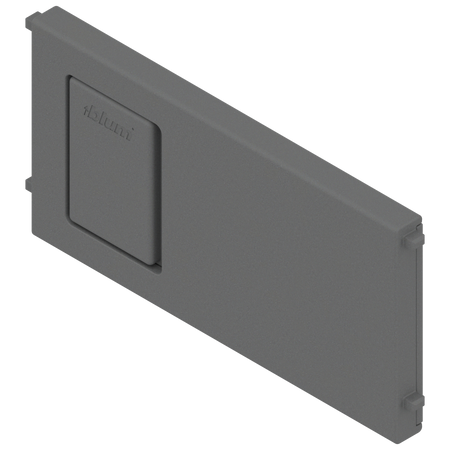 BLUM ZC7Q010SS AMBIA-LINE listwa poprzeczna, do LEGRABOX/MERIVOBOX do szuflady standardowej (ZC7SXXXRS1), tworzywo ANTRACYT MAT