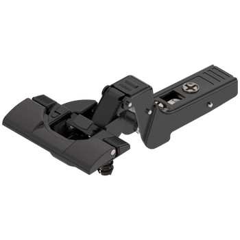 BLUM 71B9790 CLIP top BLUMOTION zawias do drzwi profil. 95°, Drzwi wpuszczane, puszka: INSERTA, CZARNY ONYKS