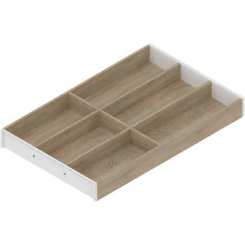BLUM ZC7S500BH3 AMBIA-LINE  wkład na sztućce do szuflady standardowej, do LEGRABOX/MERIVOBOX, w opcji drewnopodobnej, 6 przegródka na sztućce, dł.=500 mm, szerokość=300 mm DĄB BARDOLINO