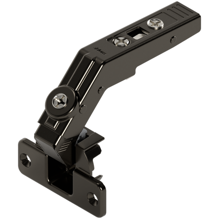 BLUM 79T8500 CLIP top zawias do drzwi składanych 60°, puszka: na wkręty, CZARNY ONYKS