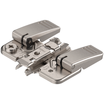 BLUM 174H7100I CLIP prowadnik, krzyżakowy, 0 mm, Stal, INSERTA, RW: mimośród