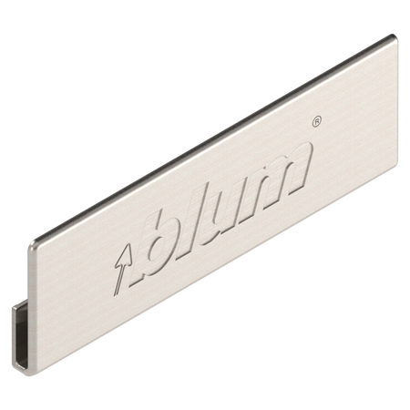 BLUM ABD.1009.BTAB IM1000IN-G Zaślepka AVENTOS HK top / Zaślepka do MERIVOBOX, symetryczna, pogłębiony (blum), INOX