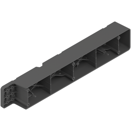 BLUM Z95D4100 SPACE STEP Podkładka dystansowa, tworzywo ANTRACYT MAT