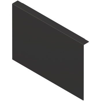 BLUM ZC7A0P0C AMBIA-LINE adapter do montażu ramy do drewnianej ścianki tylnej do szuflady z wysokim frontem, do LEGRABOX/MERIVOBOX wysokość C, stal CZARNY MAT