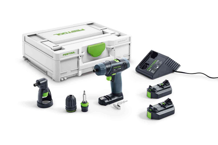 FESTOOL Akumulatorowa wiertarko-wkrętarka TXS 2,6-Set 576102
