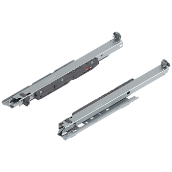 BLUM 760H4500SU MOVENTO z BLUMOTION S, pełny wysuw, prowadnica, 40 kg, dł.=450 mm, wymaga sprzęgła, montaż do dna, lewa+prawa