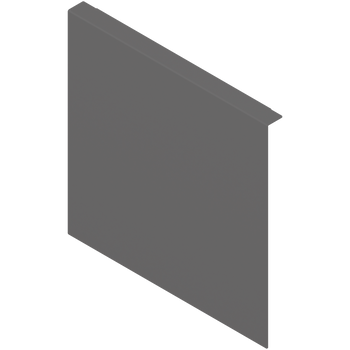 BLUM ZC7A0P0F AMBIA-LINE adapter do montażu ramy do drewnianej ścianki tylnej do szuflady z wysokim frontem, do LEGRABOX/MERIVOBOX wysokość F, stal ANTRACYT MAT