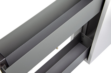 SMARTT KOSZ CARGO DO SZAFKI 15 CICHY DOMYK PEŁNE DNO WYSUW 2 POZIOMY PRAWY ANTRACYT