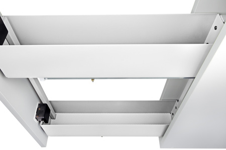 SMARTT KOSZ CARGO DO SZAFKI 15 CICHY DOMYK PEŁNE DNO WYSUW 2 POZIOMY PROWADNICE BLUM PRAWY BIAŁY