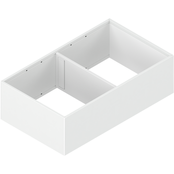 BLUM ZC7F400RSP AMBIA-LINE rama, do LEGRABOX/MERIVOBOX szuflady z wysokim frontem, stal, od dł.=400 mm, szerokość=218 mm BIAŁY MAT