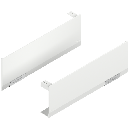 BLUM 22.8000 Zestaw zaślepek AVENTOS HF/HS/HL top, gładki, prawy+lewy BIAŁY