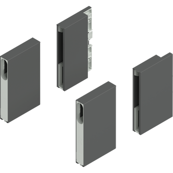 BLUM ZL4M00808 MERIVOBOX BOXCOVER, wysokość E, przedni+tylny, lewa+prawa, ANTRACYT MAT